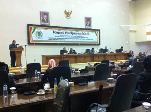 DPRD Gelar Paripurna Hasil Pembahasan Pansus